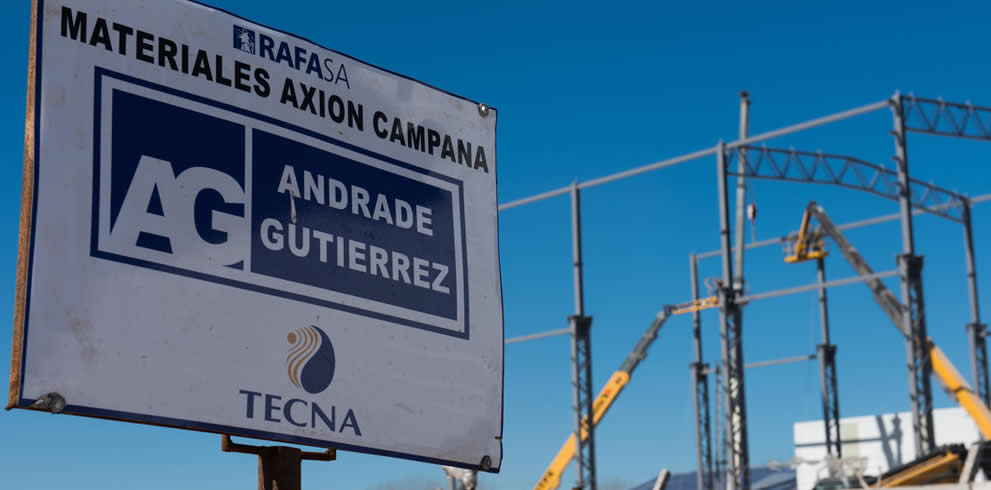 Nueva modular FGT y planta DCU - Axion Energy